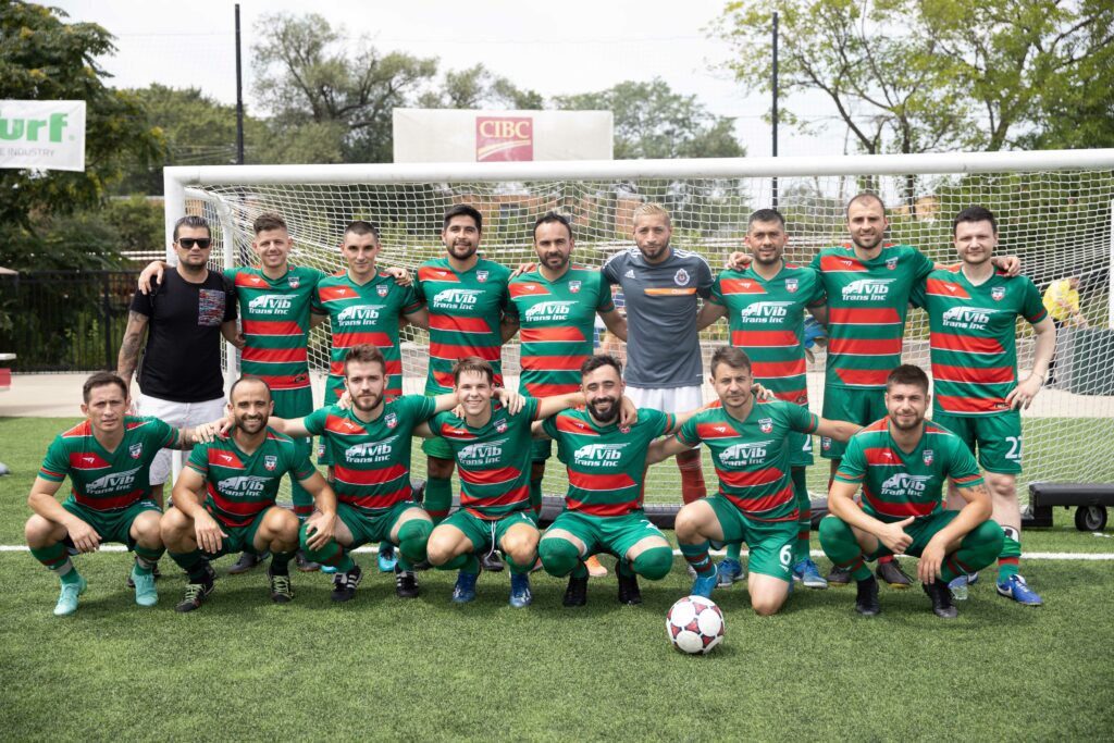FC Bodrost team at Triumph's Chi-Town showdown soccer tournament in Chicago