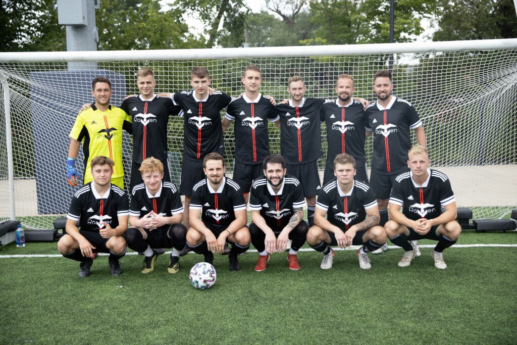 Raven team at Triumph's Chi-Town showdown soccer tournament in Chicago