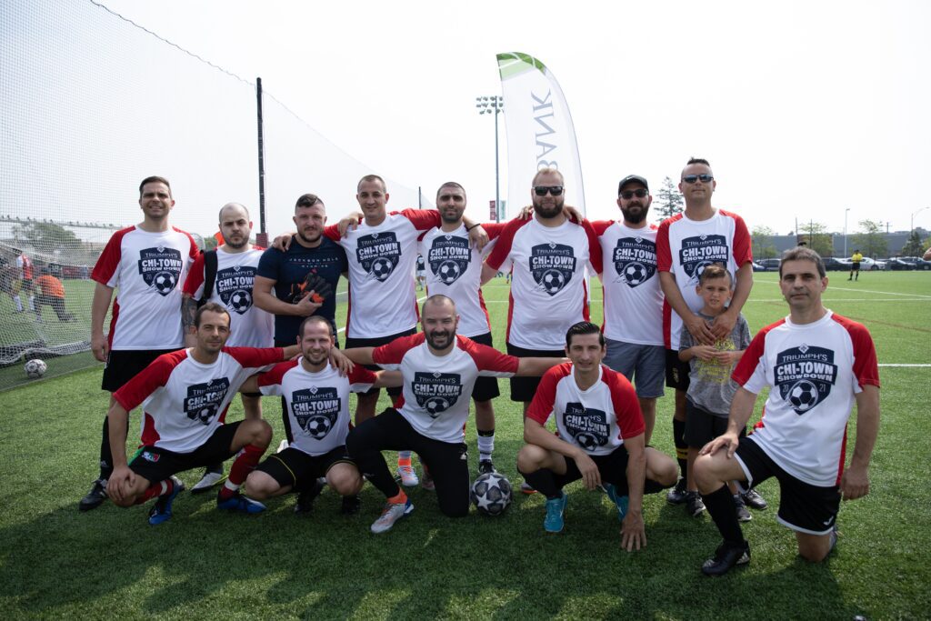 Nationwide Cargo team at Triumph's Chi-Town showdown soccer tournament in Chicago