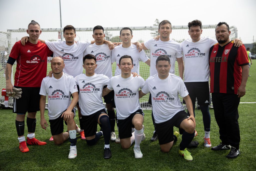 Global United team at Triumph's Chi-Town showdown soccer tournament in Chicago