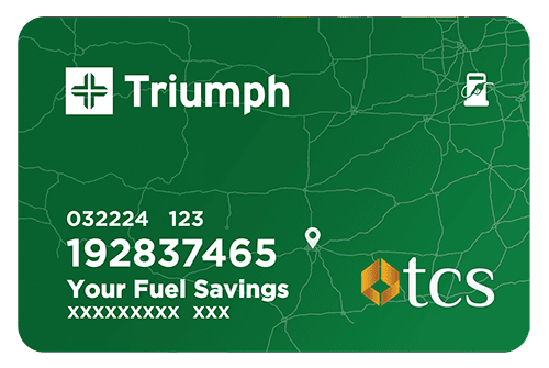 triumph fuel gas card